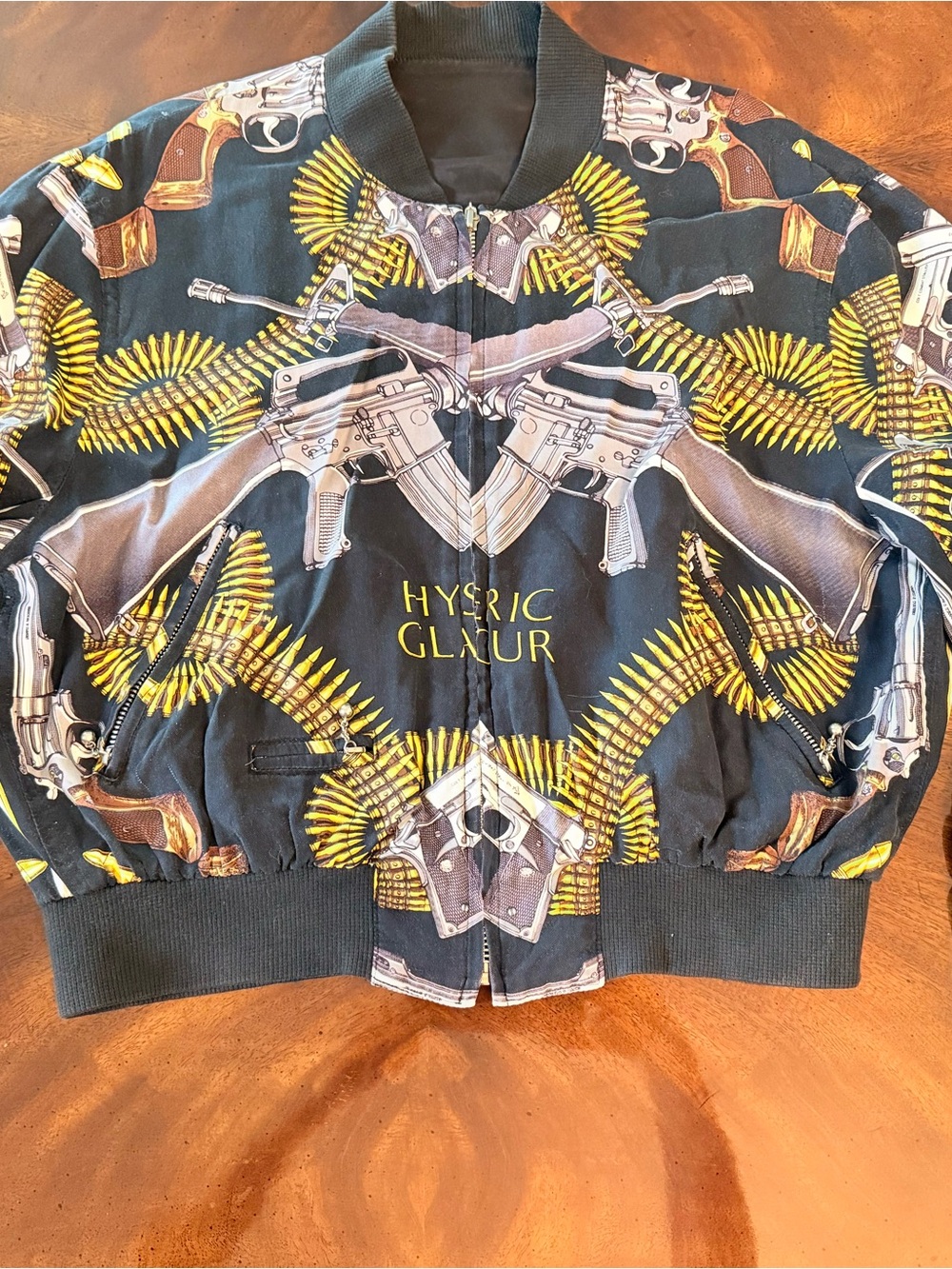Hysteric Glamour Jacket with Gunmetal Print S M see measurements